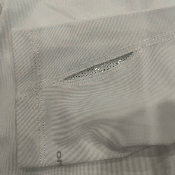 [L]Columbia white Men's Long-Sleeve Half-Zip Shirt Omni Heat Baselayer - Picture 8 of 12